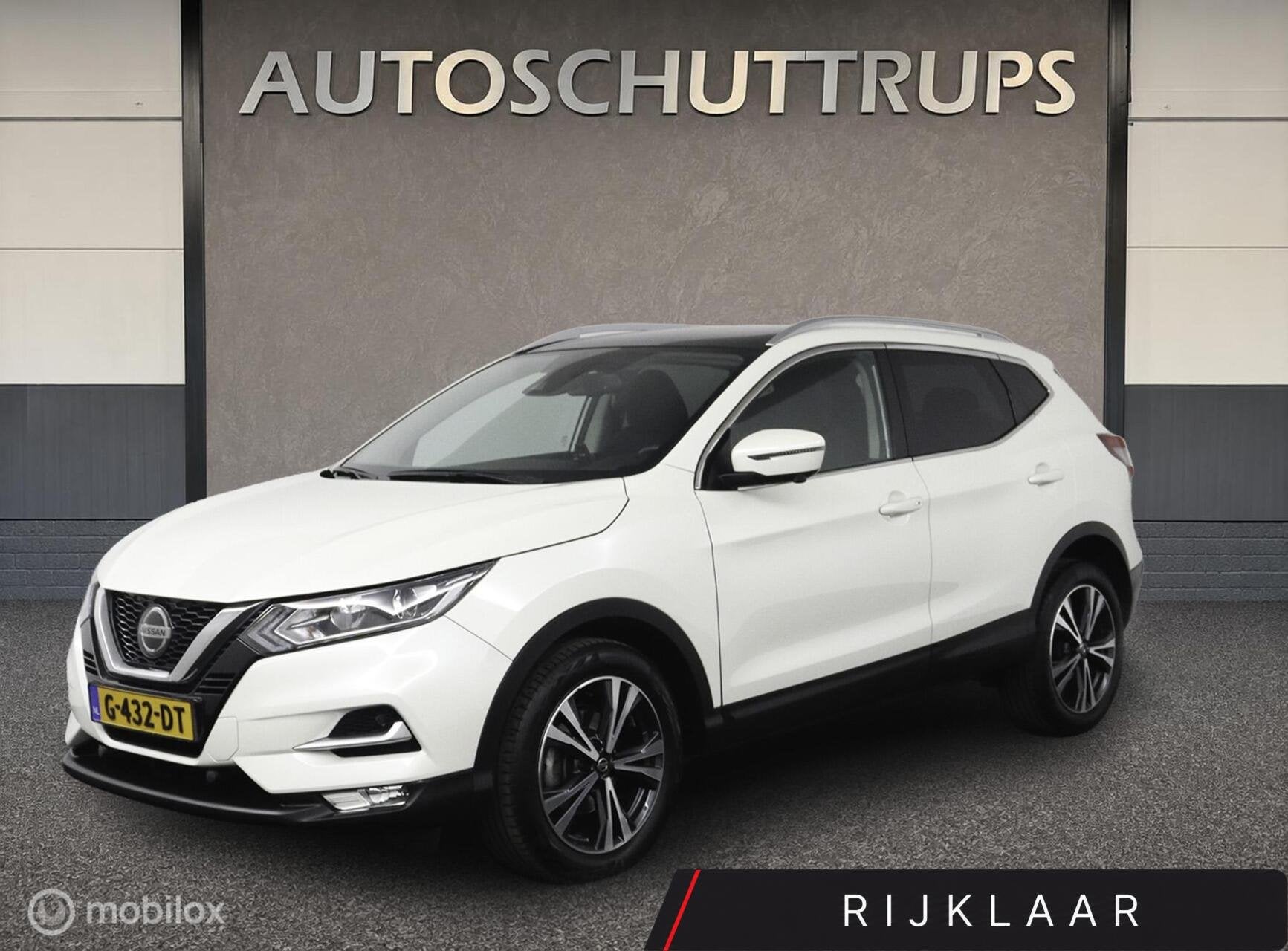 Nissan Qashqai 1.3 DIG-T N-Connecta PANO DAK / AUTOMAAT / 1e, Gebruikt, Euro 6, 4 cilinders, 1290 kg