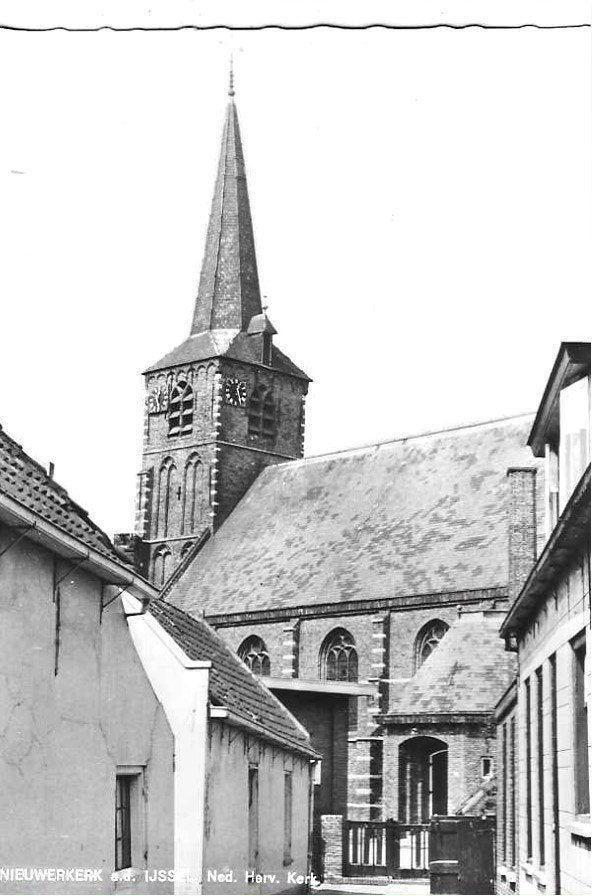 Nieuwerkerk a/d IJssel, Ophalen of Verzenden, 1960 tot 1980, Ongelopen, Zuid-Holland