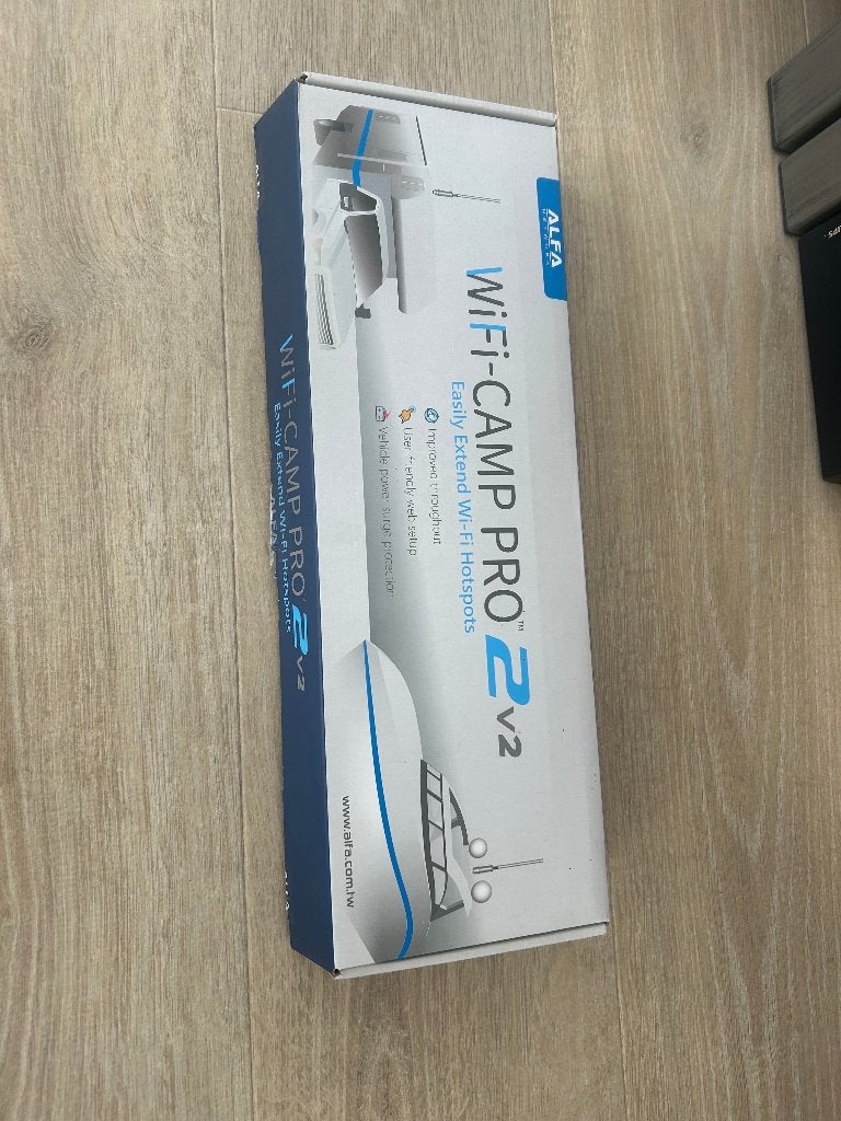 Te koop Wifi versterker voor op de camping, Ophalen, Gebruikt