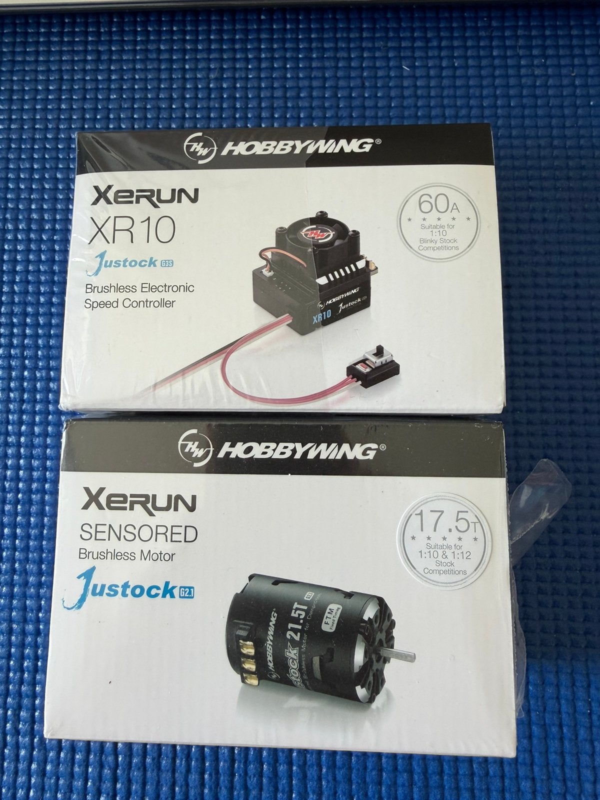 Hobbywing juststock xr10 17,5 combo Nieuw in doos, Ophalen, Nieuw