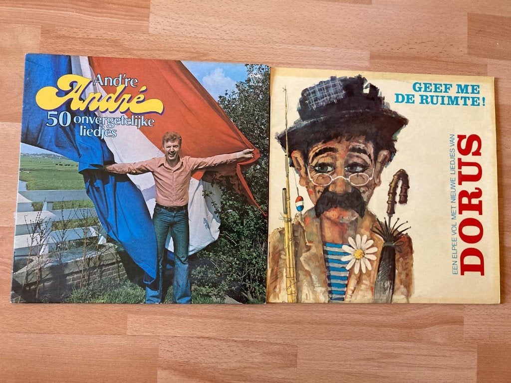 Vinyl LP's : Dorus en Andre., Ophalen of Verzenden, Zo goed als nieuw, 12 inch, Volksmuziek