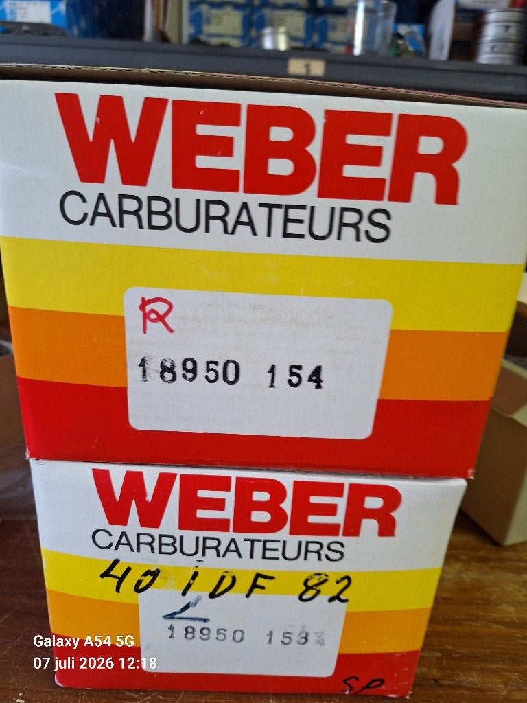 Weber 40 IDF Carb.made in Italy, Ophalen, Nieuw