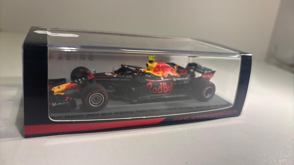 F1 red bull rb14 max Verstappen 2018 spark 1.43, Overige merken, Auto, Ophalen of Verzenden, A