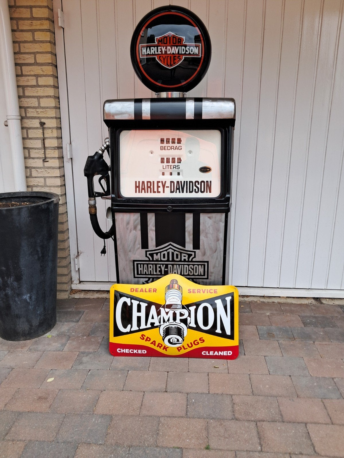 Champion bougie emaille reclame bord mooie reproductie, Verzamelen, Merken en Reclamevoorwerpen, Reclamebord, Eu, Eu, Nieuw