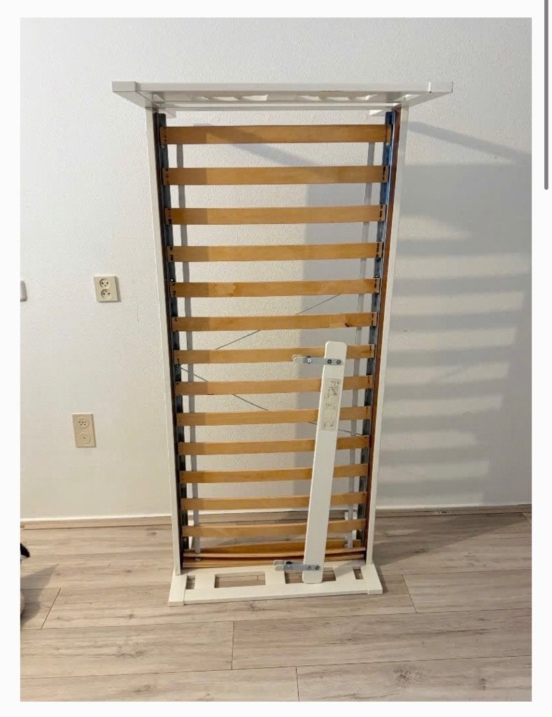Peuterbed incl matras Ikea, Ophalen, Gebruikt, 70 tot 85 cm, Matras