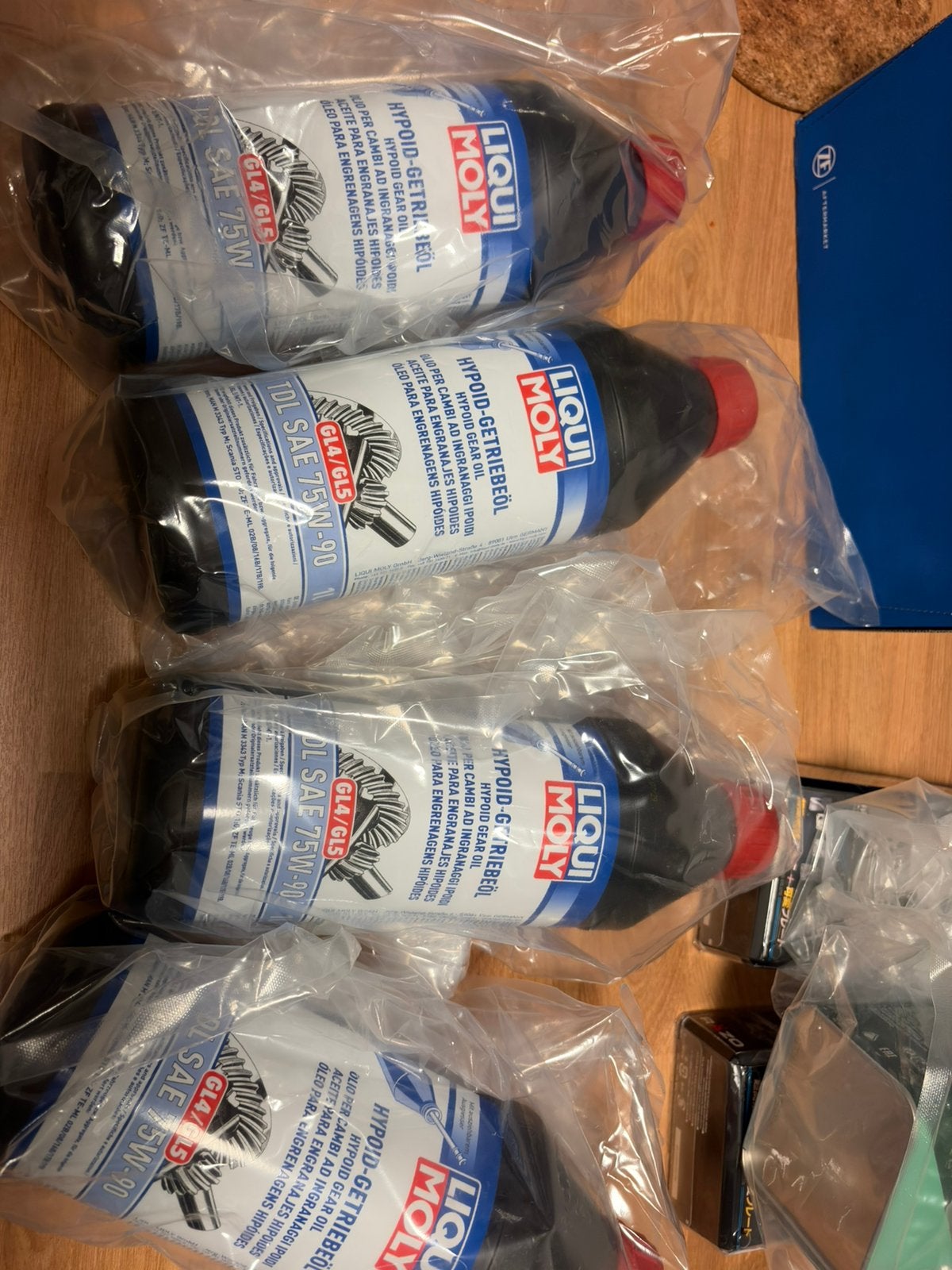 Liquid moly GL4/GL5 75w-90, Ophalen of Verzenden