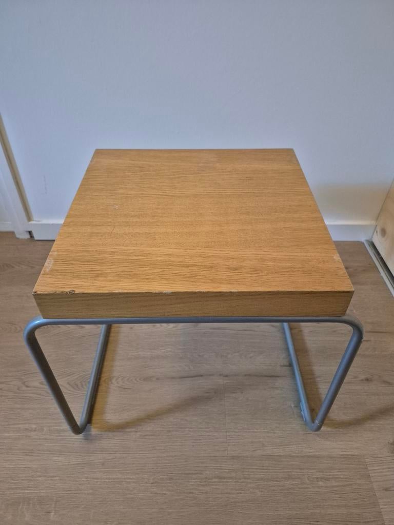 Vintage Ikea Svansbo Bijzettafel / Salontafel, Minder dan 45 cm, Minder dan 55 cm, Gebruikt, Vierkant