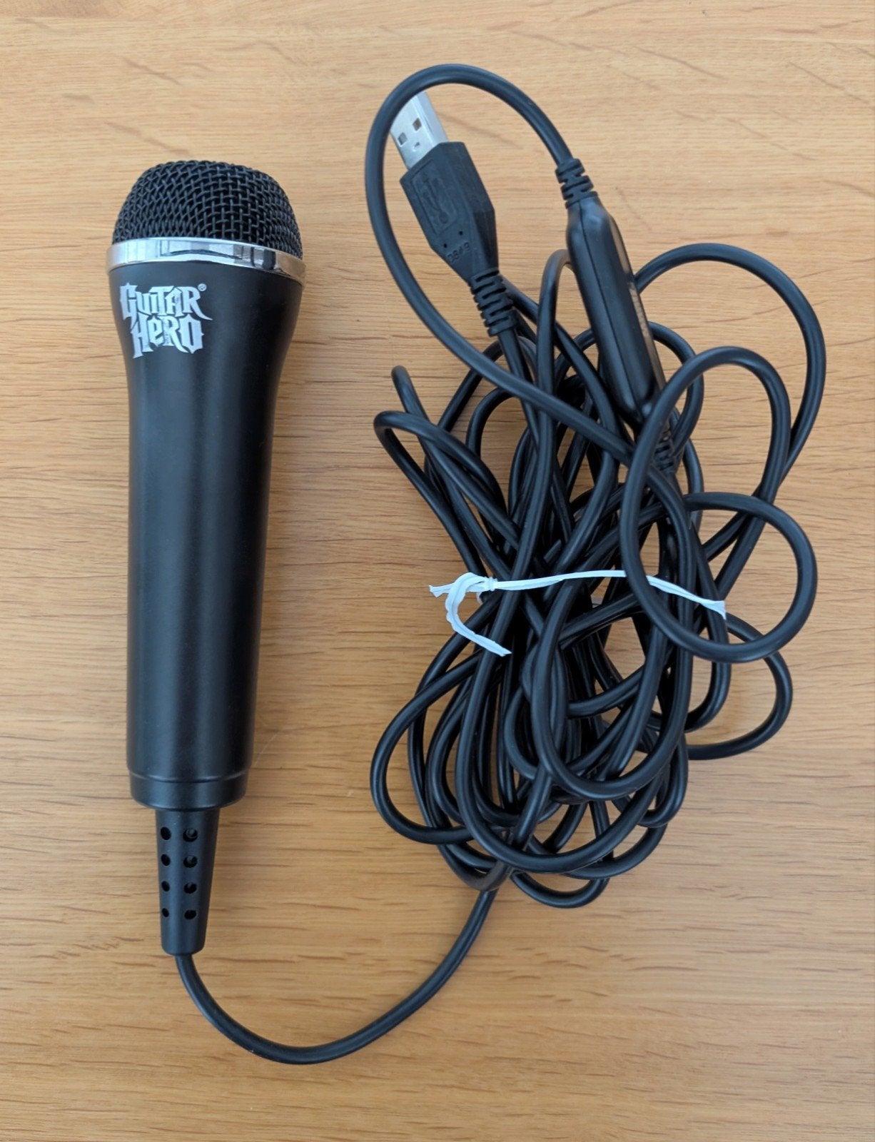 Logitech USB Microfoon Guitar Hero, Ophalen of Verzenden, Zo goed als nieuw, Microfoon
