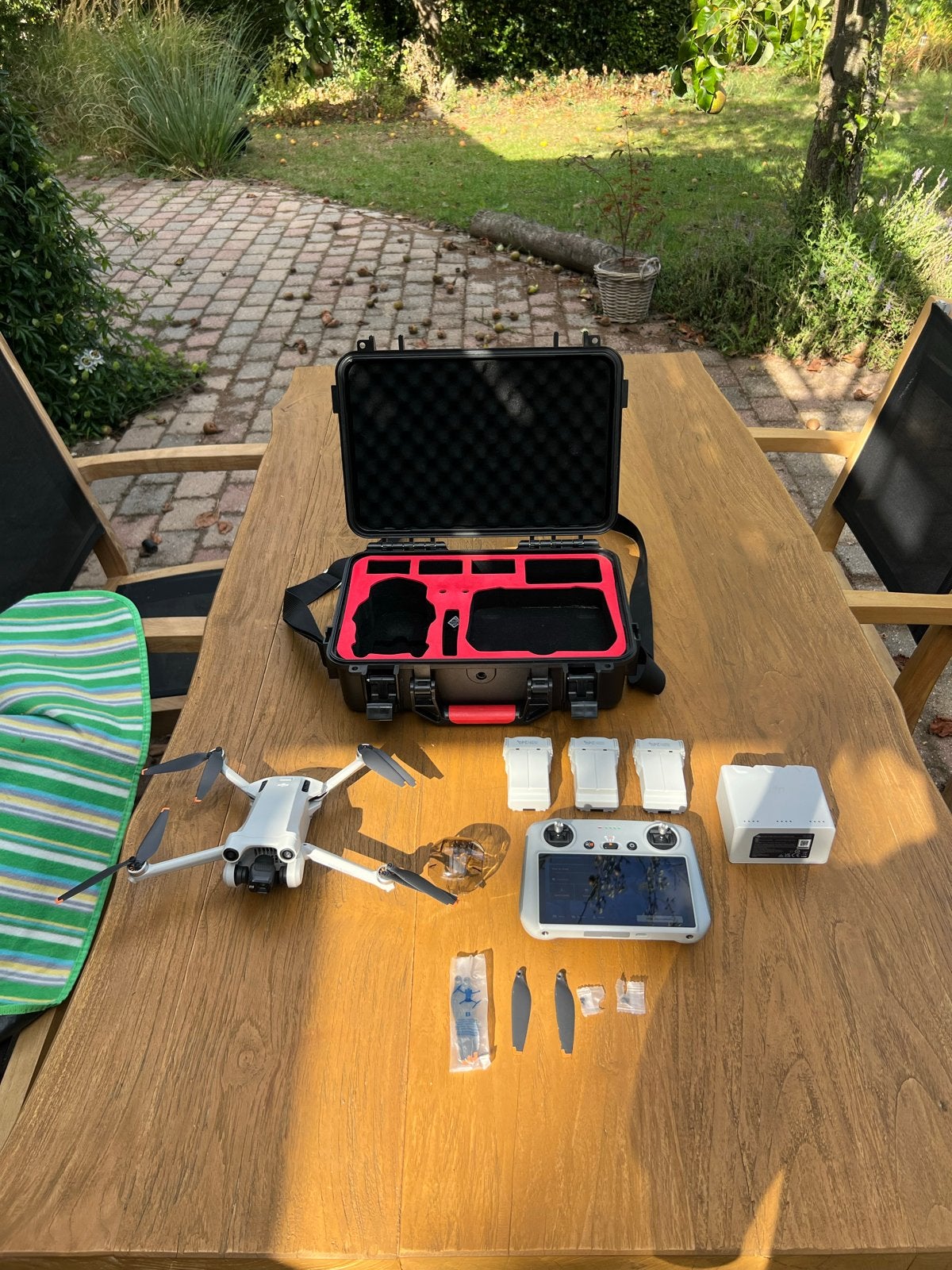 DJI Mini 3 Pro Fly More Combo met Smart Controller en Koffer, Ophalen, 30 tot 45 minuten, Cameradrone, Extra accu('s)