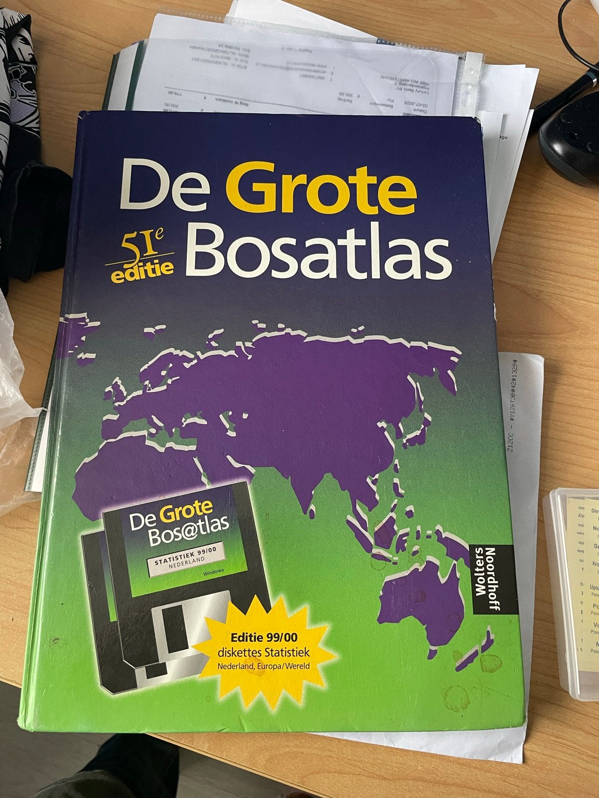 De Grote Bosatlas 51e editie, Boeken, Gelezen, Bosatlas, Ophalen of Verzenden, 1800 tot 2000