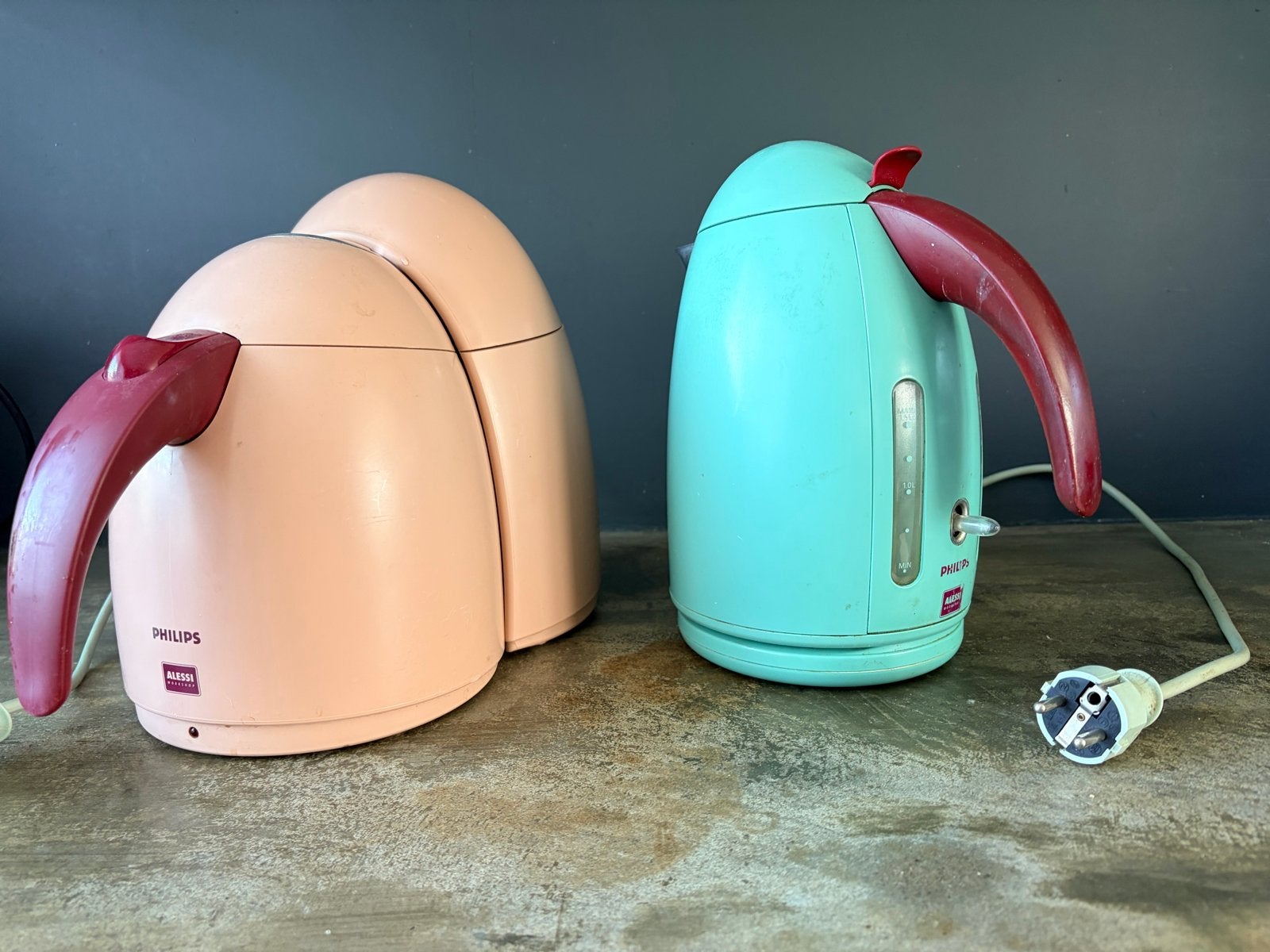 Alessi Philips waterkoker en koffiezetapparaat, Ophalen of Verzenden, Gebruikt