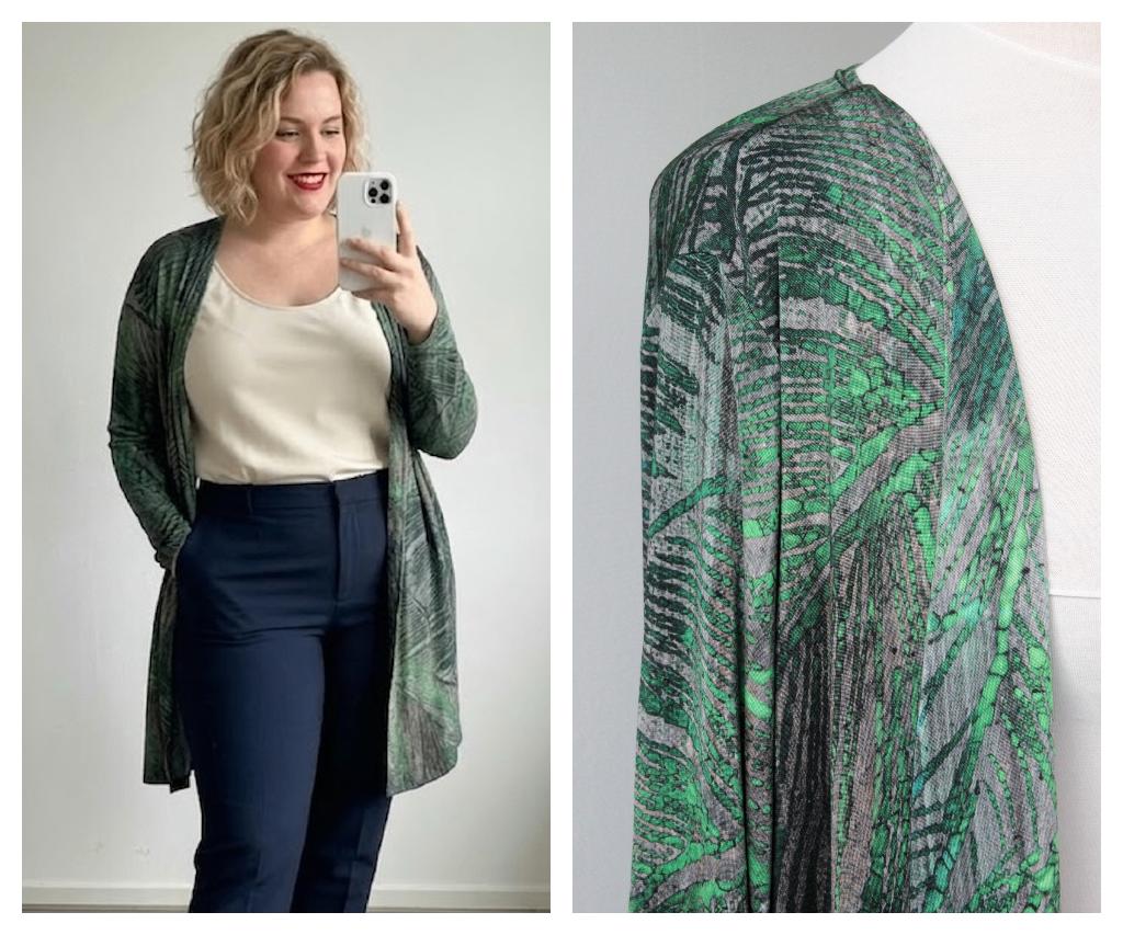 Elisa Cortes - NIEUW mooi designer vest - groen - maat 48, Verzenden, Elisa Cortes, Maat 46/48 (XL) of groter, Nieuw