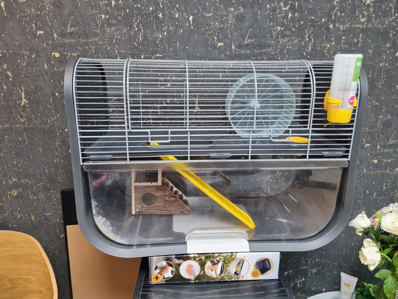 hamster kooi, Kooi, Minder dan 75 cm, Zo goed als nieuw, Hamster