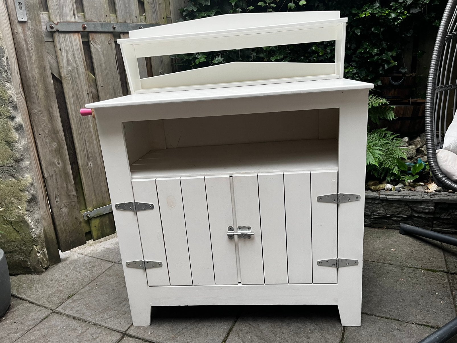 Commode (wit) incl. bijpassende bovenplank, Ophalen, 50 tot 70 cm, 90 tot 105 cm, 100 cm of meer