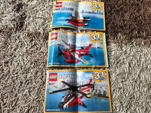 Lego boekjes 31057. Betreft alleen handleiding, Ophalen of Verzenden, Gebruikt