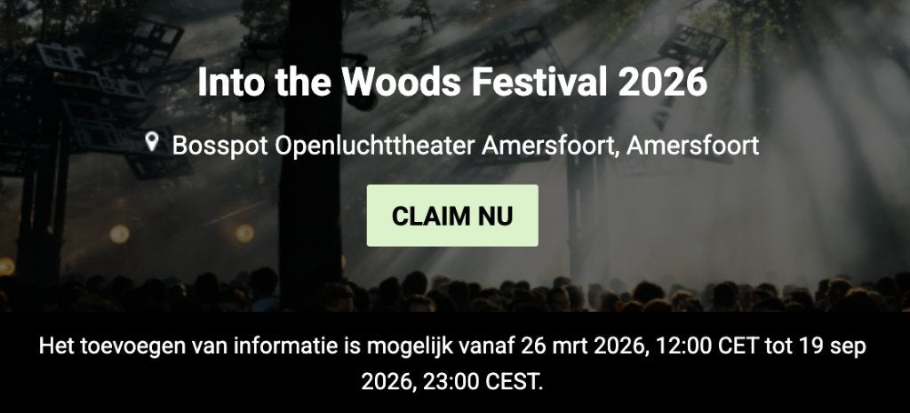 Into the Woods Vrijdag kaartje, Eén persoon
