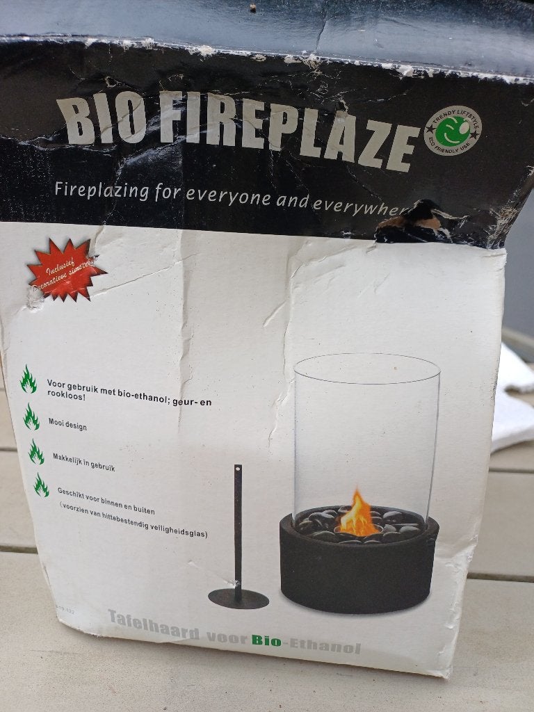 Bio fireplaze, Ophalen of Verzenden, Nieuw, Vrijstaande haard, Gelhaard