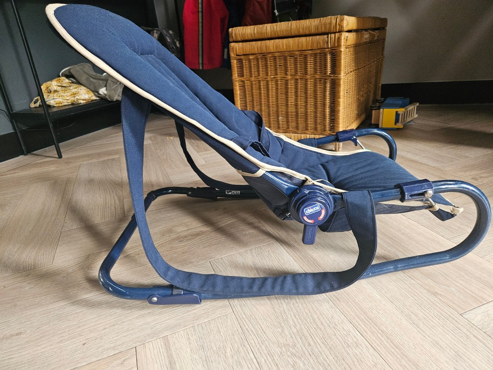 Chicco wipstoeltje teab, Kinderen en Baby's, Gebruikt, Verstelbaar, Wipstoel, Ophalen of Verzenden