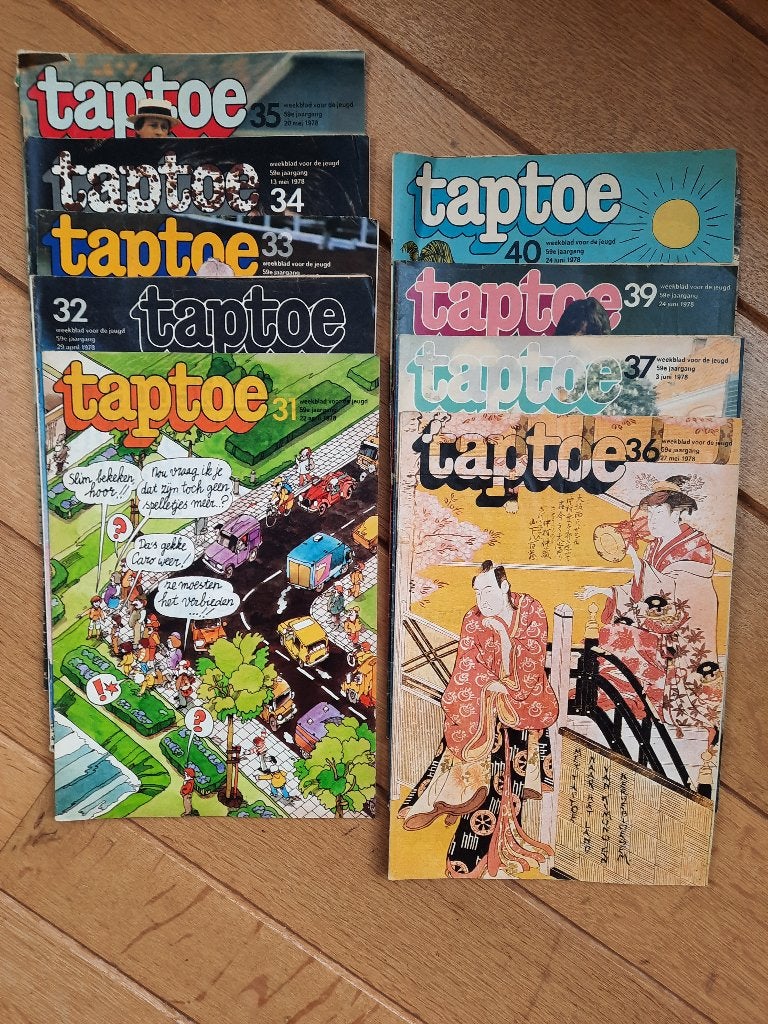 TAPTOE Jaargang 1978 - Nr. 31 32 33 34 35 36 37 38 39 40, Ophalen of Verzenden
