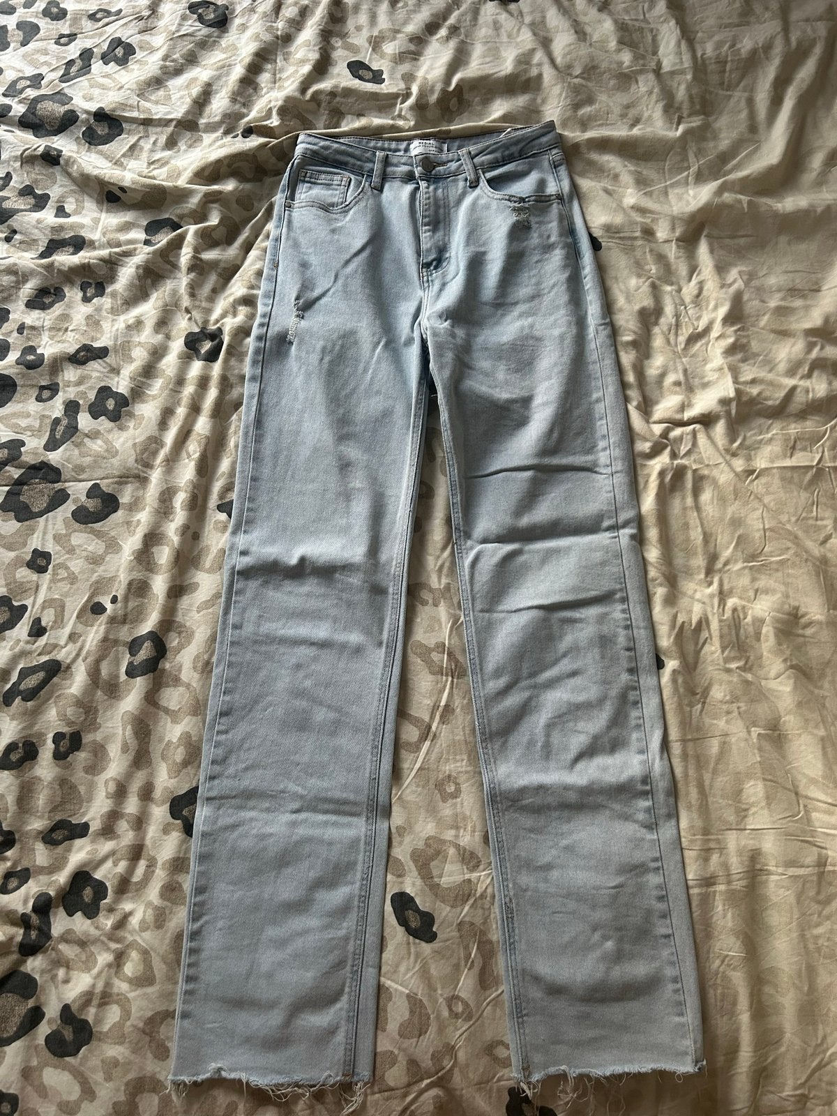 Redial extra lange straight jeans (tall) maat 38, Ophalen of Verzenden, Gedragen, Blauw, W30 - W32 (confectie 38/40)