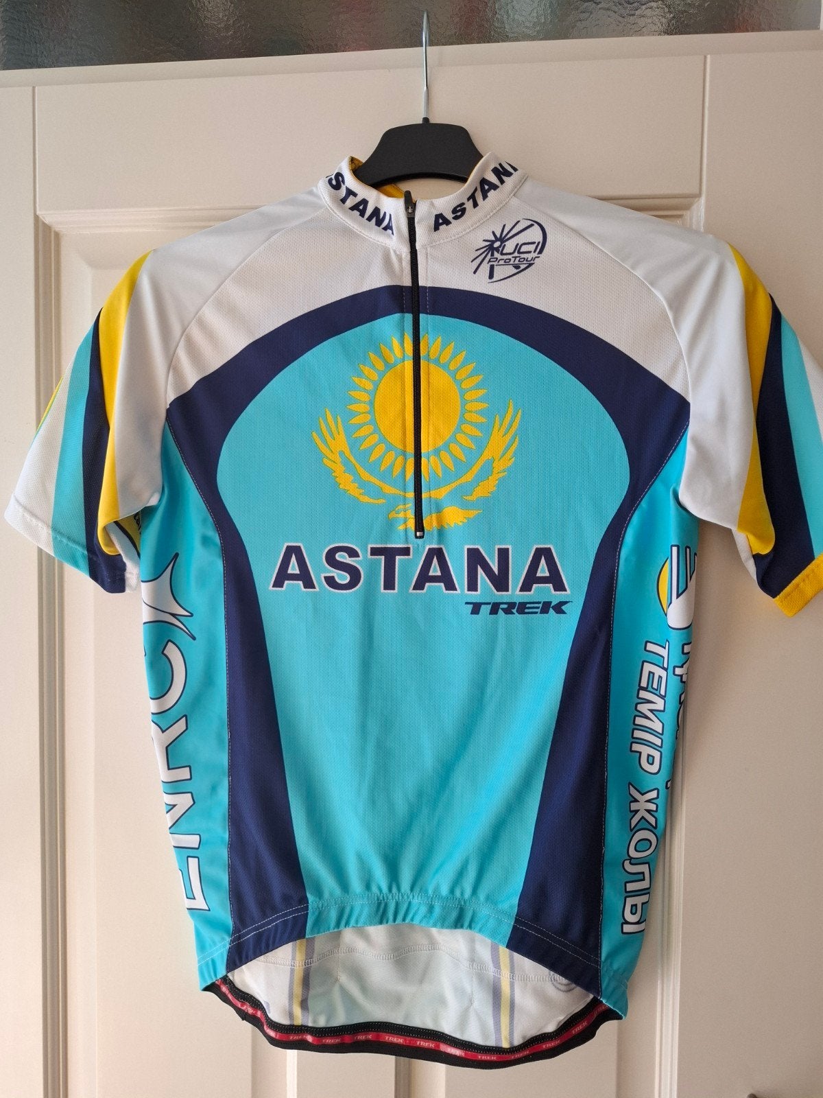 Astana Trek wielershirt maat S, Sport en Fitness, Wielrennen, Ophalen of Verzenden, Zo goed als nieuw, Kleding