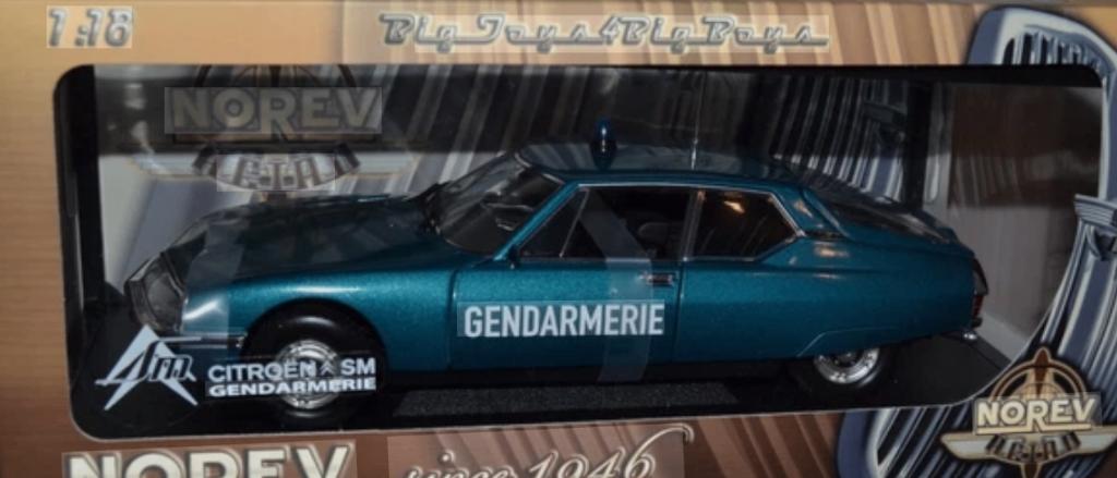 Citroen SM Gendarmerie 1974 schaal 1/18 NOREV ref. 181588, Verzenden, Nieuw, Auto, Norev