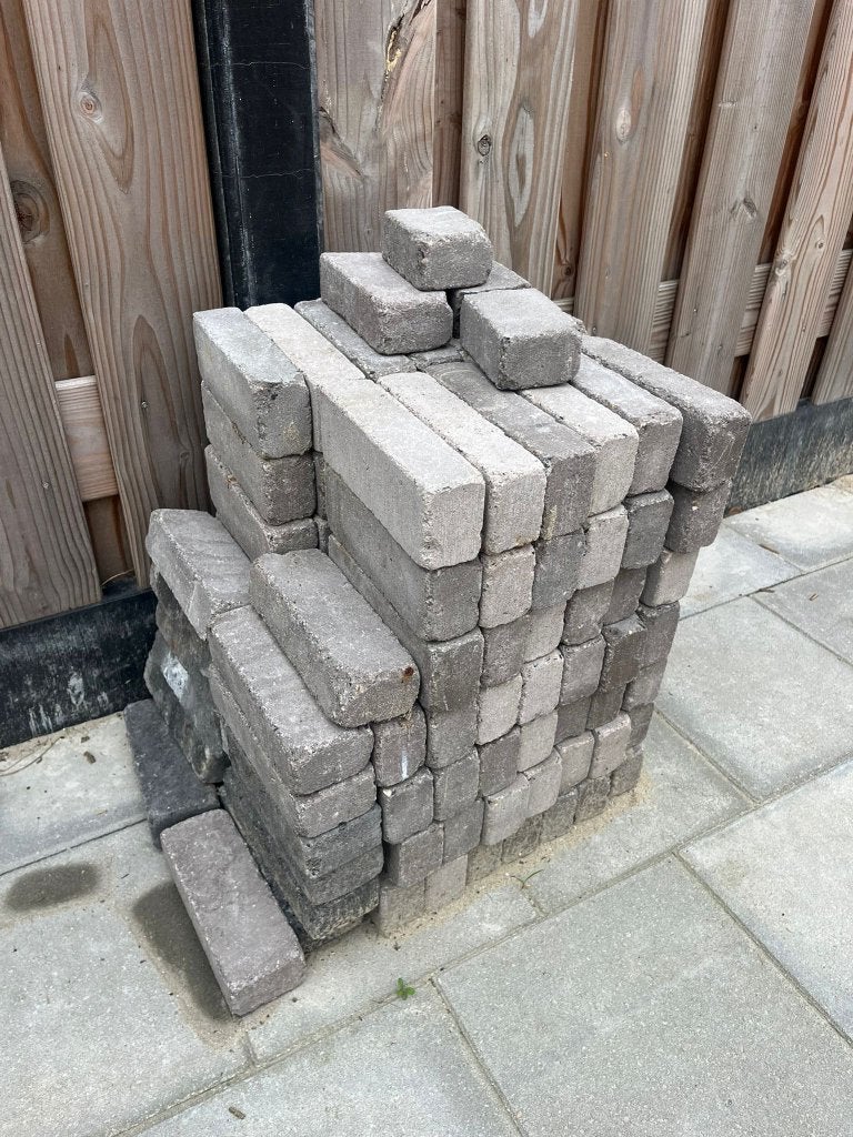 Klinkers, Ophalen, Nieuw, Beton, Klinkers