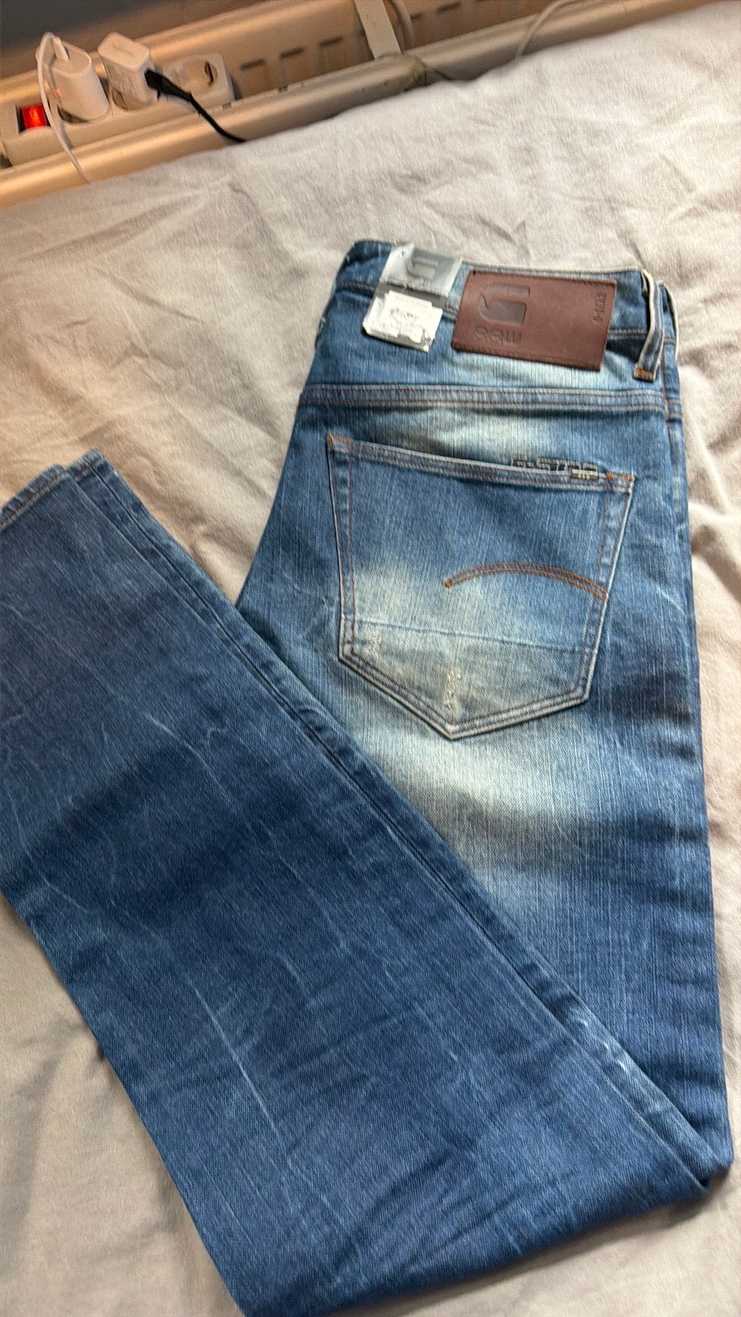 Nieuwe G-Star 3301 Slim Denham Late A 't Distro Jeans, Ophalen of Verzenden, Nieuw, Blauw, Overige jeansmaten