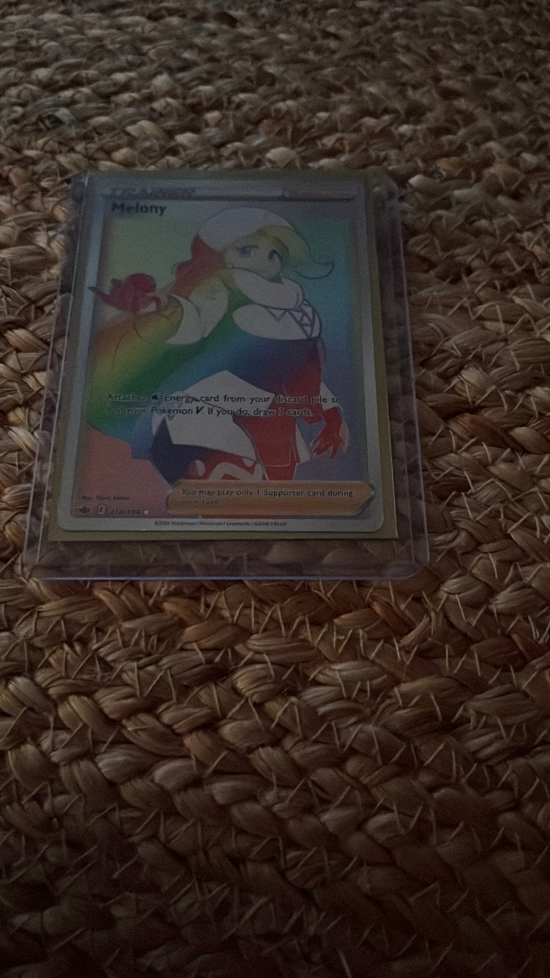 Pokemonkaart, Ophalen of Verzenden, Zo goed als nieuw