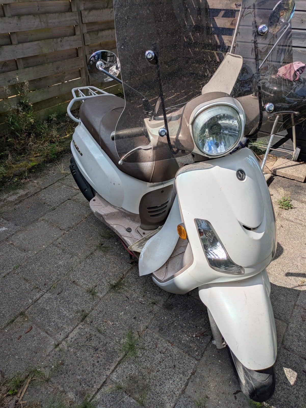 SYM Fiddle II Scooter sloop/onderdelen, Fietsen en Brommers, Scooters | SYM, Ophalen, Gebruikt, Maximaal 45 km/u, Benzine