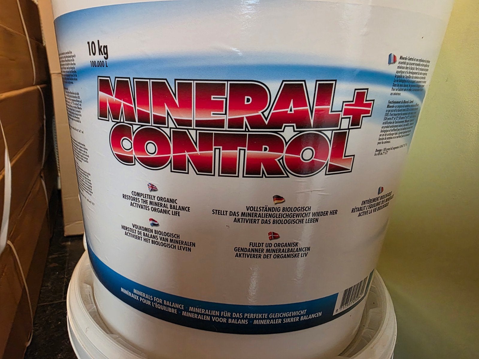 Mineral+Control 10kg - vijver koi biologisch mineralen, Ophalen of Verzenden