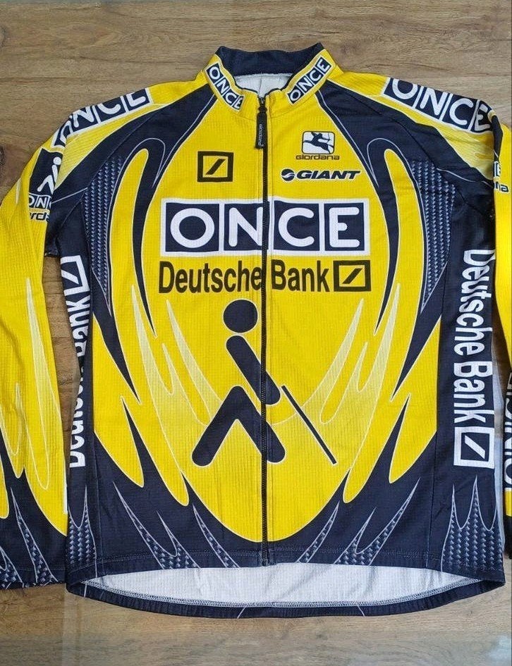 Vintage Wielershirts - Quick Step, Acqua Sapone, ONCE, Fietsen en Brommers, Ophalen of Verzenden