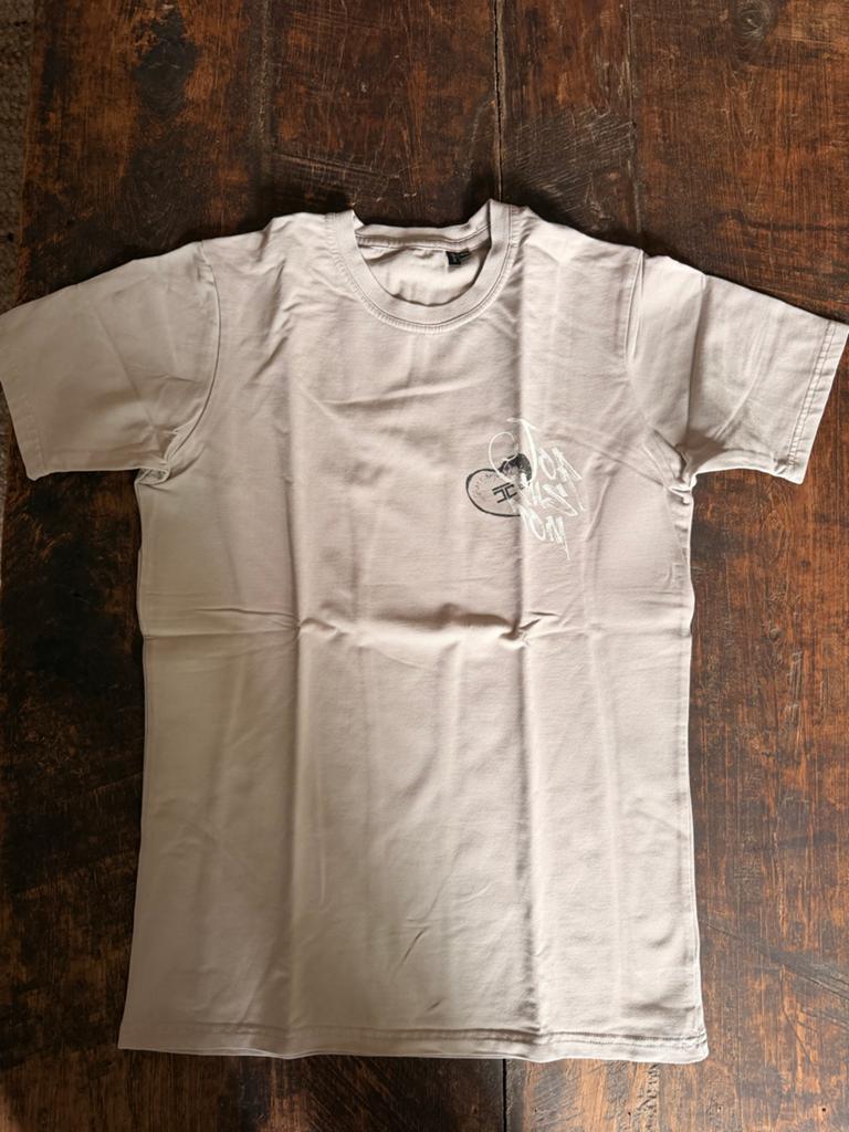 Jorcustom shirt dames, Ophalen of Verzenden, Zo goed als nieuw, Beige, Korte mouw