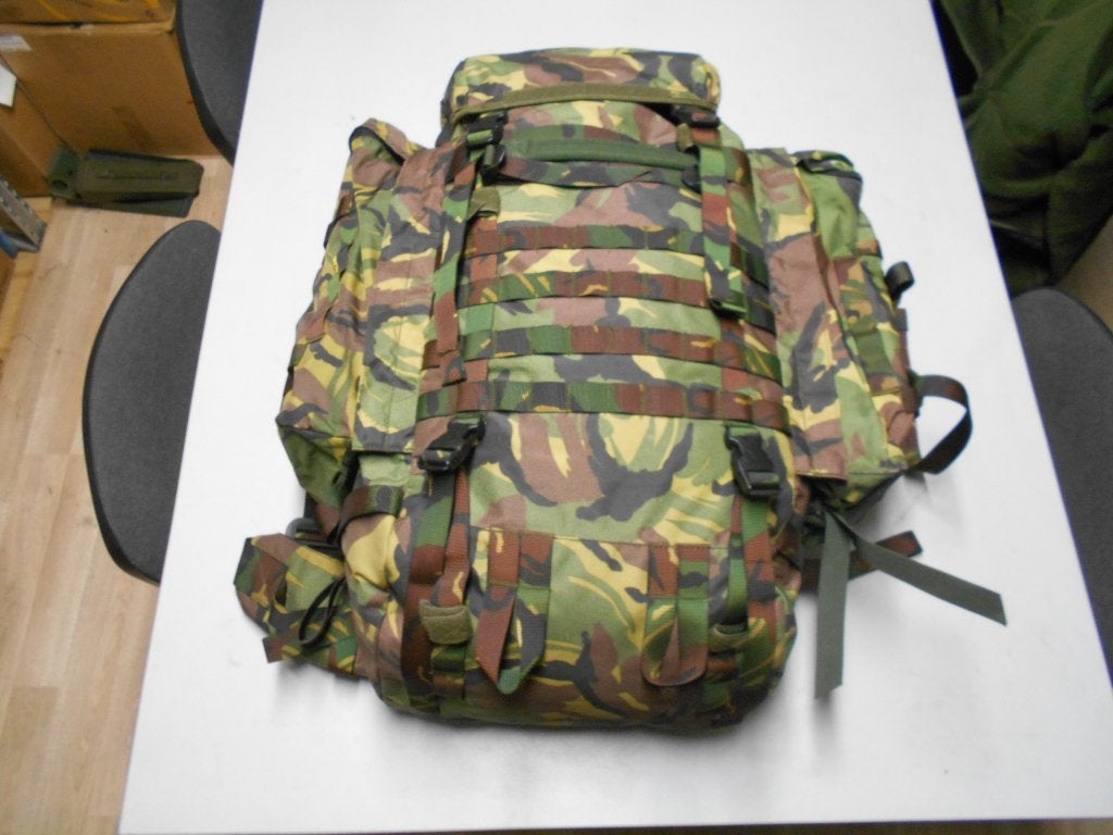 Backpack 60+20 liter camouflage scouting rugtas, Ophalen of Verzenden, Gebruikt, Rugzak
