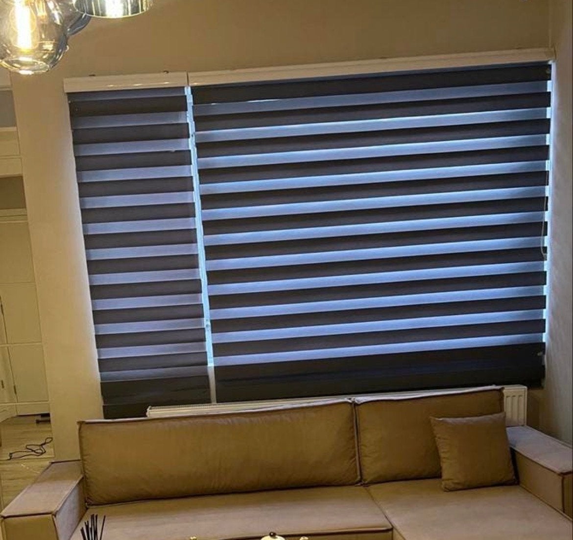 2 Rolgordijnen: 60x180 cm & 180x180 cm, Ophalen of Verzenden, Gebruikt, Rolgordijn