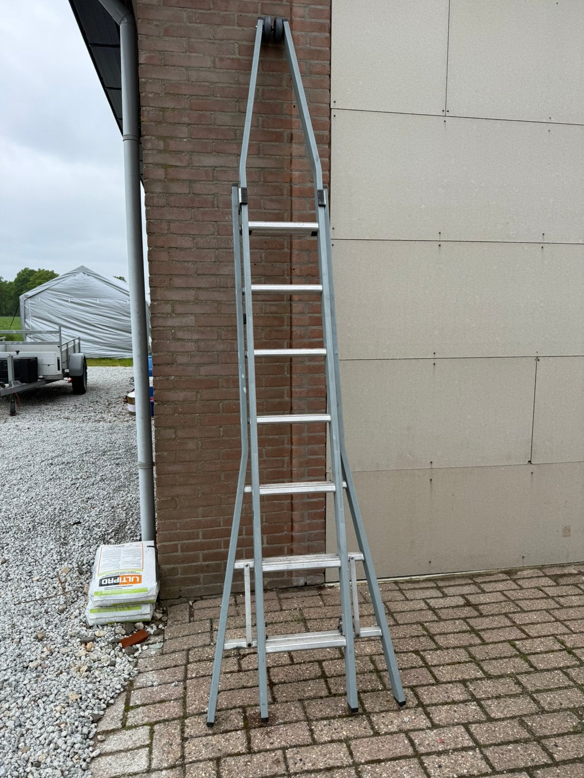 Dirks puntje 2x7, Ophalen, Zo goed als nieuw, 4 meter of meer