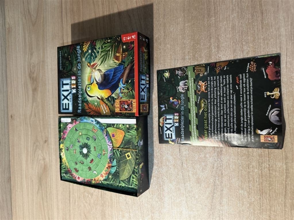 Exit kids -raadselplezier in de jungle - S7088, Verzenden, Zo goed als nieuw