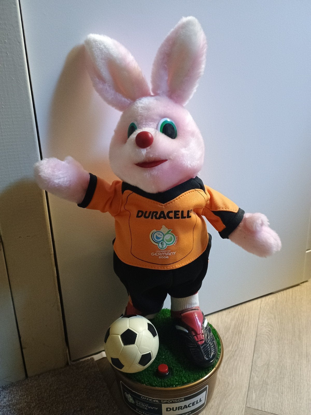 Duracell WK Fifa World cup 2006 verzamel item, Ophalen, Zo goed als nieuw, Overige sporten, Beeldje of Poppetje