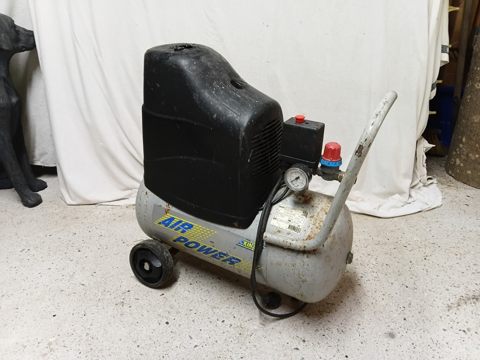 compressor, Ophalen, Gebruikt, Minder dan 200 liter/min, 25 tot 100 liter