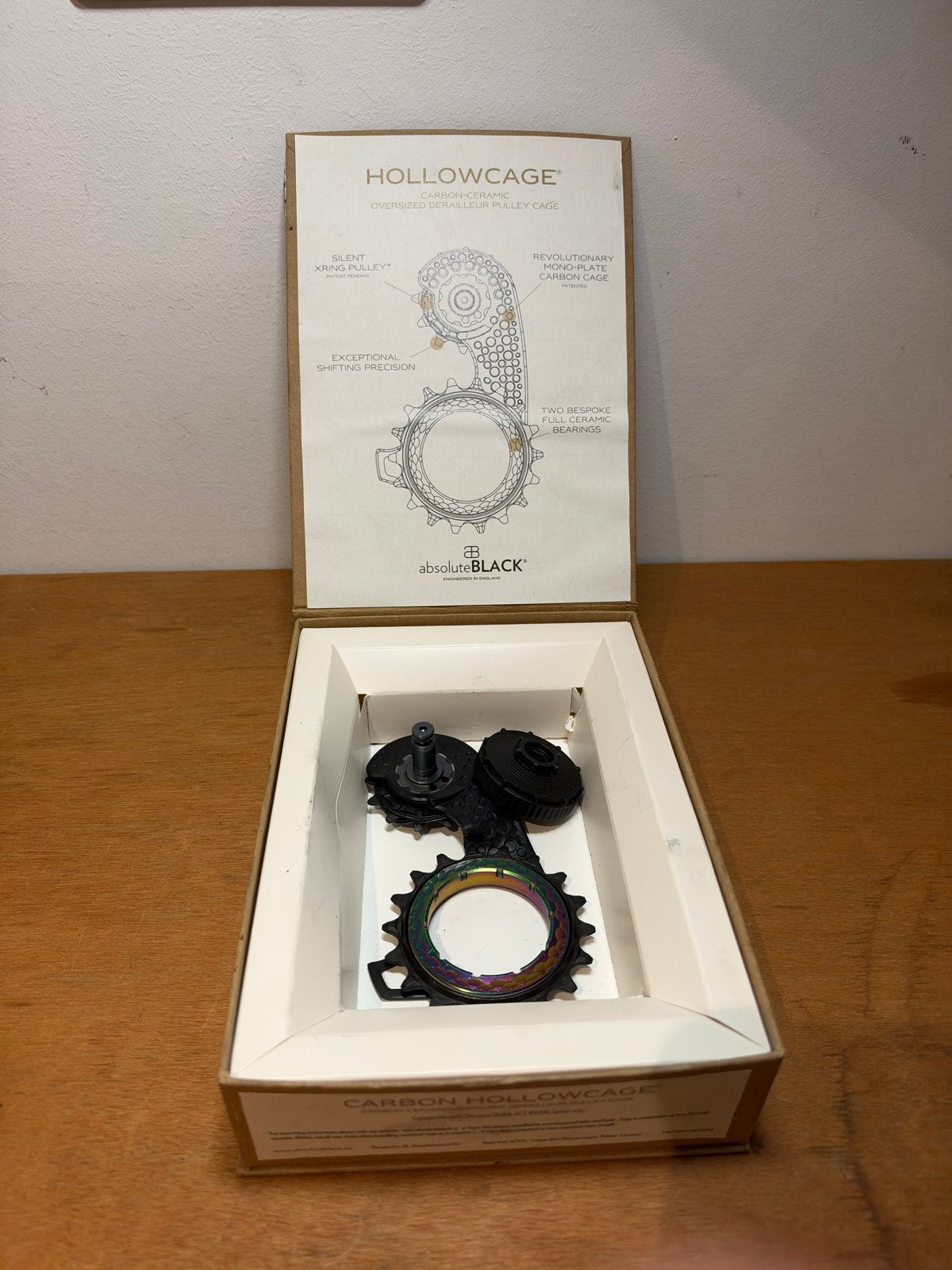AbsoluteBLACK Hollowcage Shimano Dura-Ace R9200, Ophalen of Verzenden, Zo goed als nieuw, Derailleur of Ketting, Racefiets