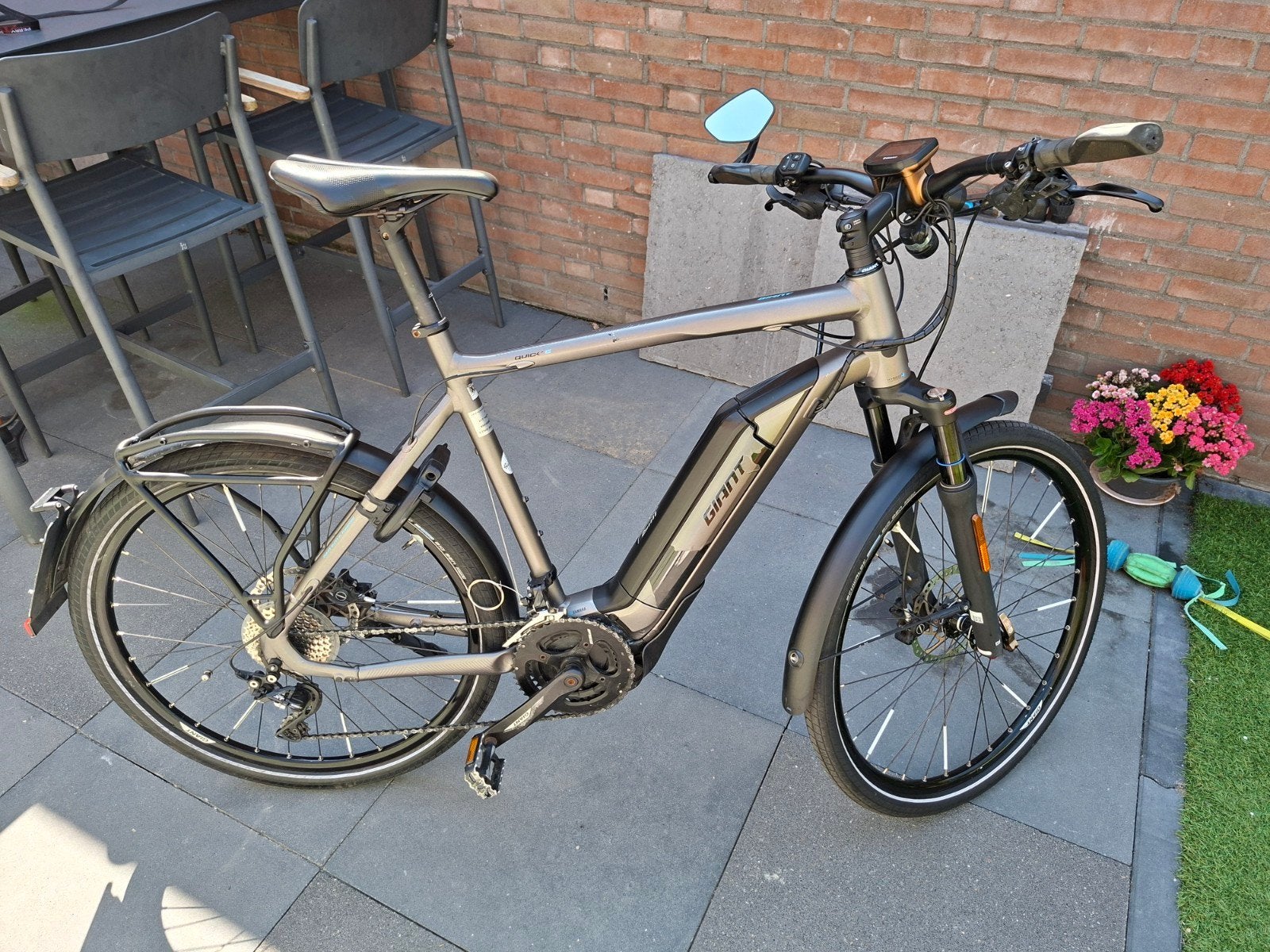 Giant Quick E-FS 45km/u, Fietsen en Brommers, Elektrische fietsen, Ophalen, Gebruikt, Giant, 59 cm of meer