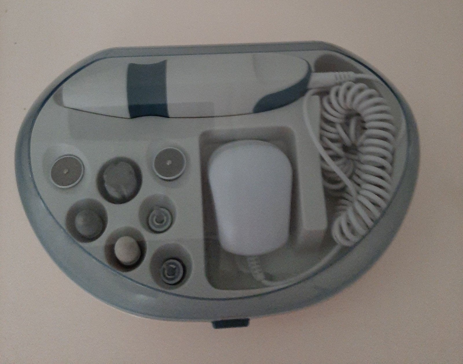 Manicure/Pedicure Set in Opbergbox, Ophalen of Verzenden, Gebruikt, Hand- en Voetverzorging