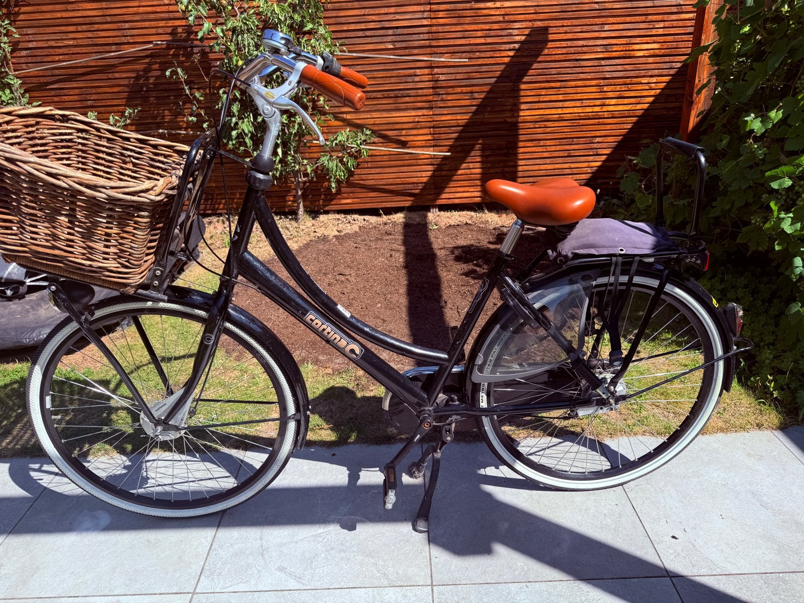 Cortina C Transportfiets Dames, Fietsen en Brommers, Fietsen | Dames | Damesfietsen, Gebruikt, Overige merken, Versnellingen, 47 tot 50 cm