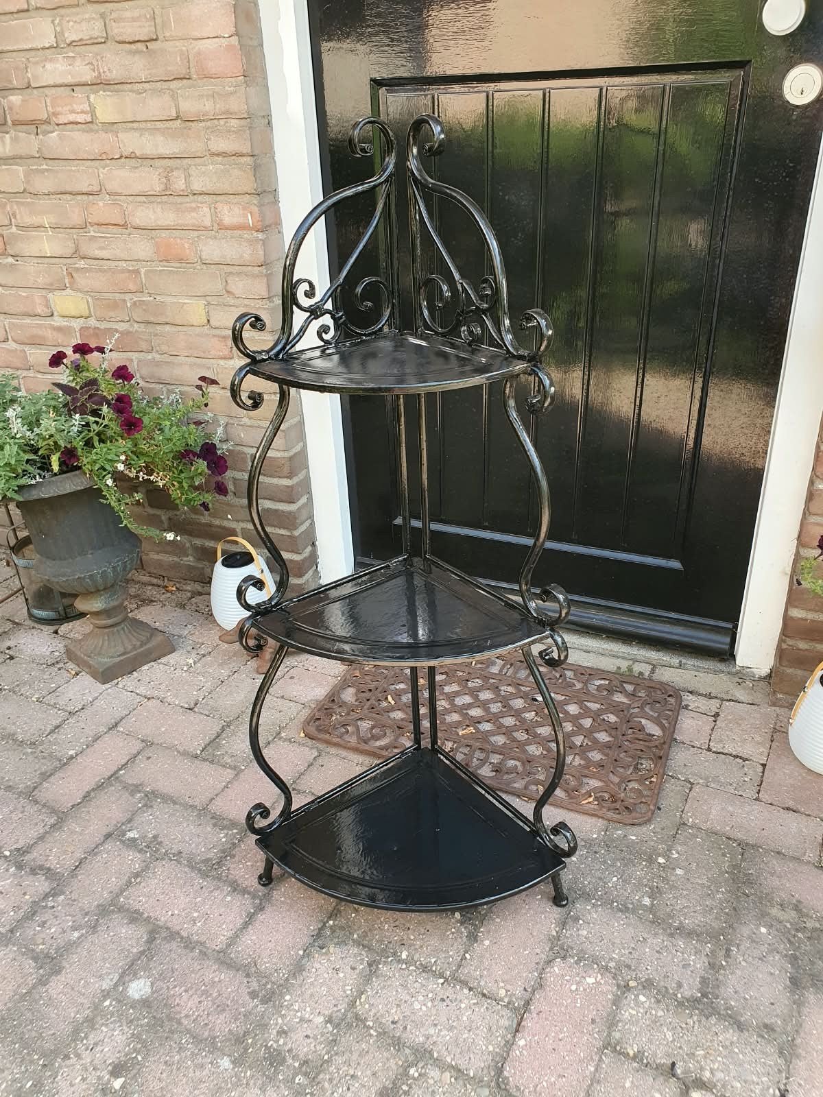 Opklapbaar Decoratie Rek / Plantenrek - 1.06m hoog, Ophalen, Gebruikt