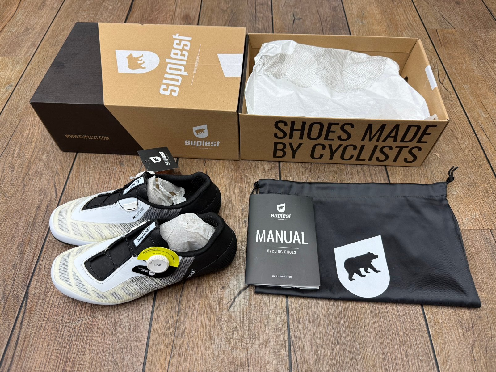 Suplest Road Pro 30.8 Racefietsschoenen - wit/zwart 39, Ophalen of Verzenden, Nieuw, Overige maten, Schoenen