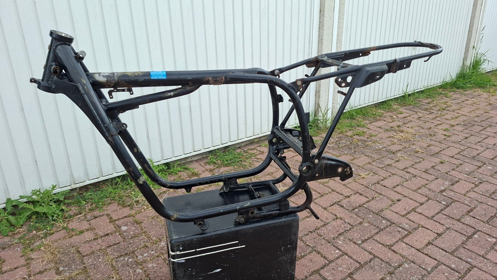 BMW R60/7 Frame uit 1979 met kenteken, Motoren, Ophalen, Gebruikt