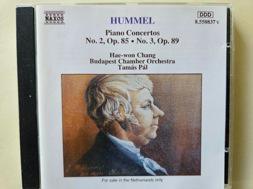Hummel - Piano concert 2+3 Hae-won Chang, Kamermuziek, Ophalen of Verzenden, Zo goed als nieuw, Classicisme