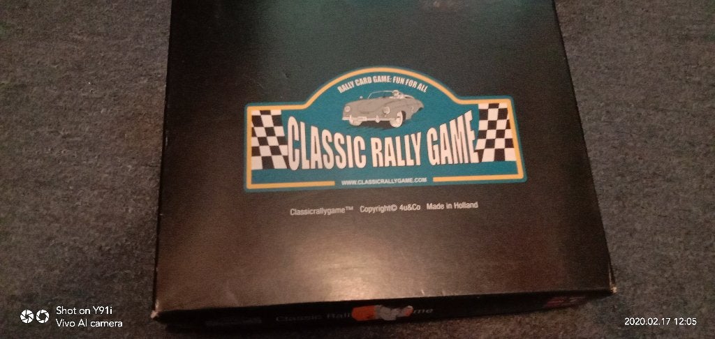 kaartspel classic rally game, Ophalen of Verzenden