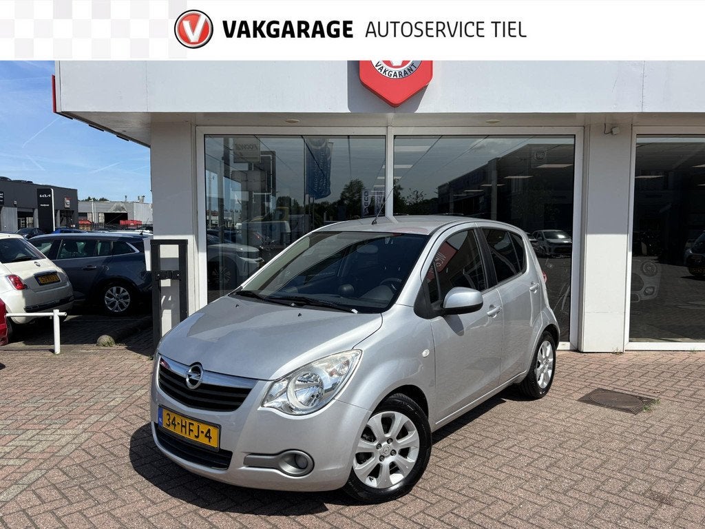 Opel Agila 1.2 Enjoy Airco, Privacy glass, LMV,, Auto's, Opel, Voorwielaandrijving, 4 cilinders, 965 kg, Origineel Nederlands