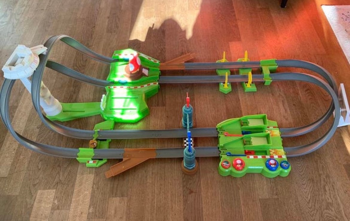 super mario racebaan, Ophalen, Gebruikt, Elektrisch, Overige merken